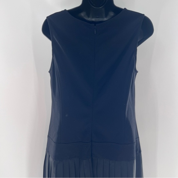 LOFT Black and Purple Mini Dress - Picture 15 of 16